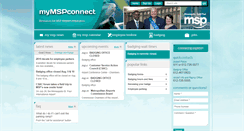 Desktop Screenshot of mymspconnect.com